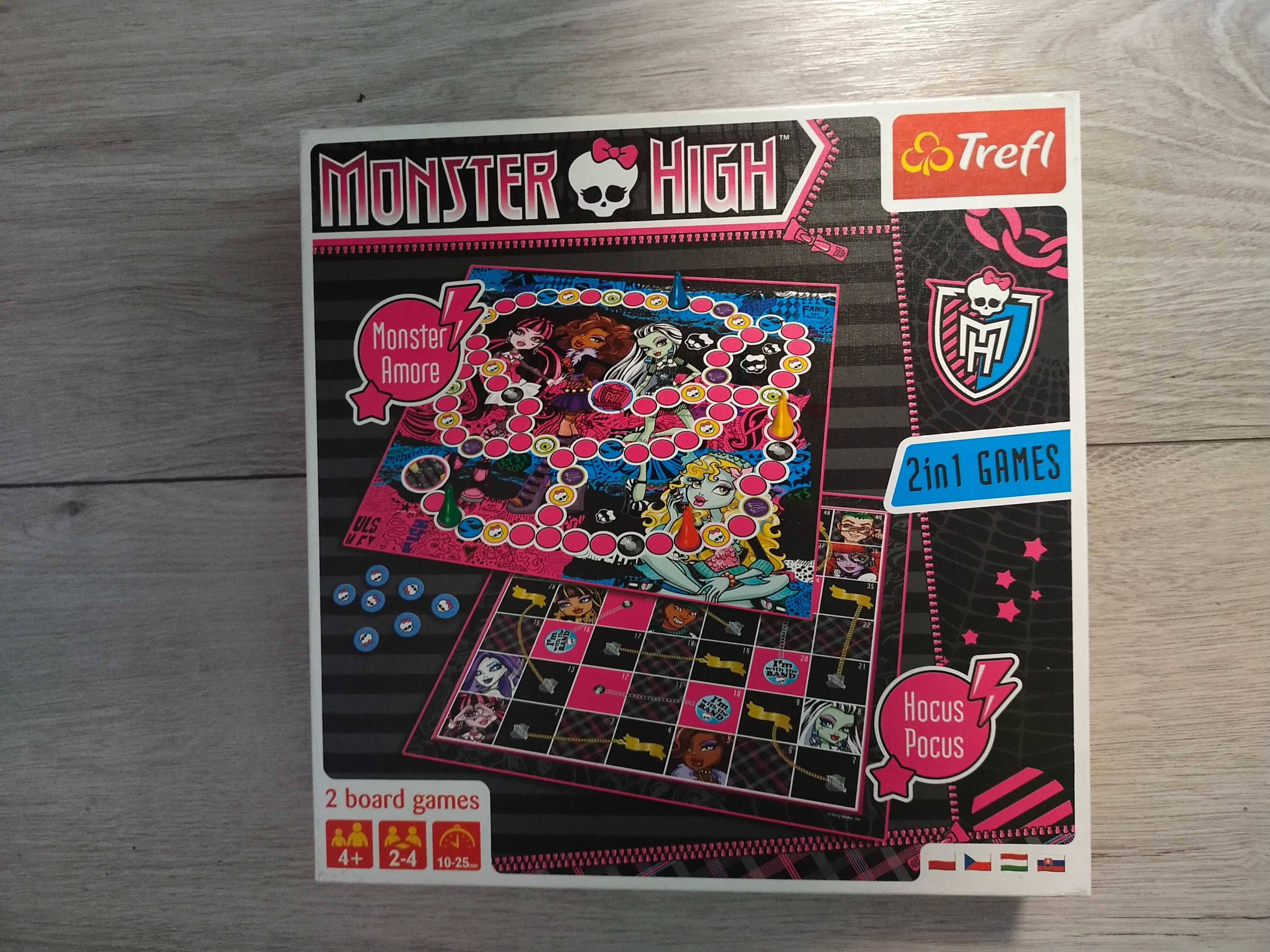 Monster high trefl 2w 1 gry