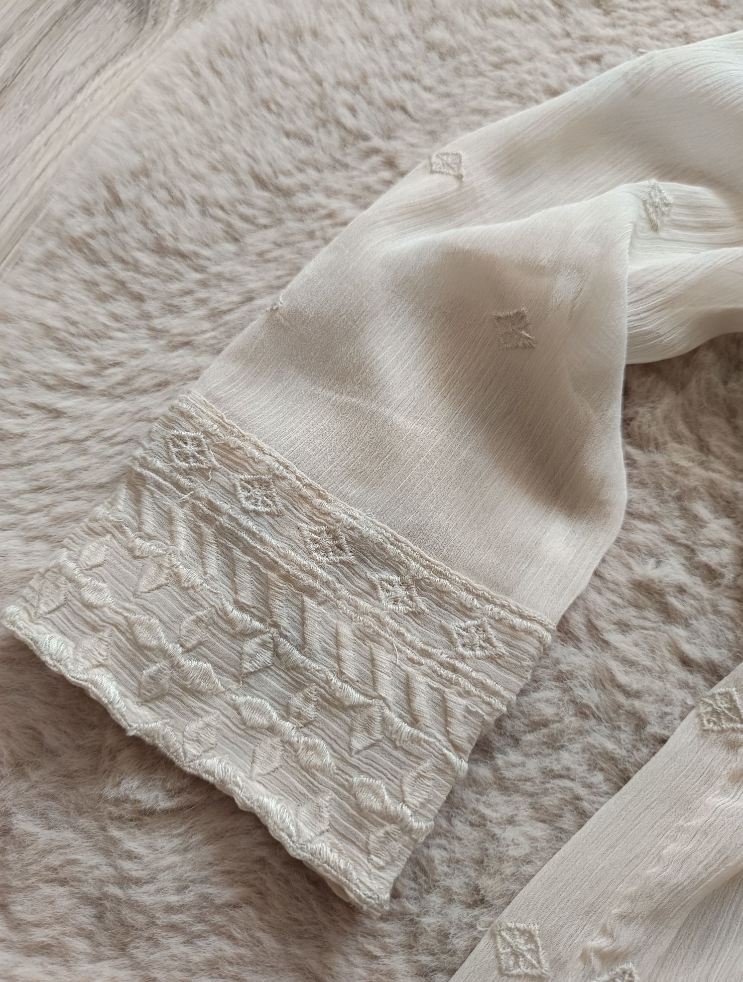 Boho bluzeczka narzutka plażowa ponczo Vero Moda XS małe S