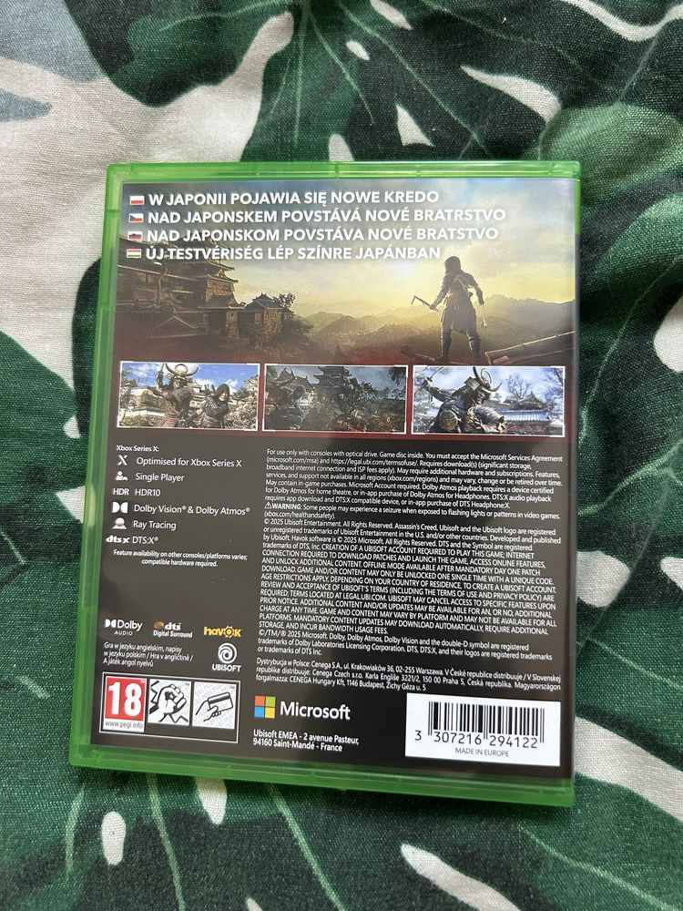 Assassins Creed Shadows xbox