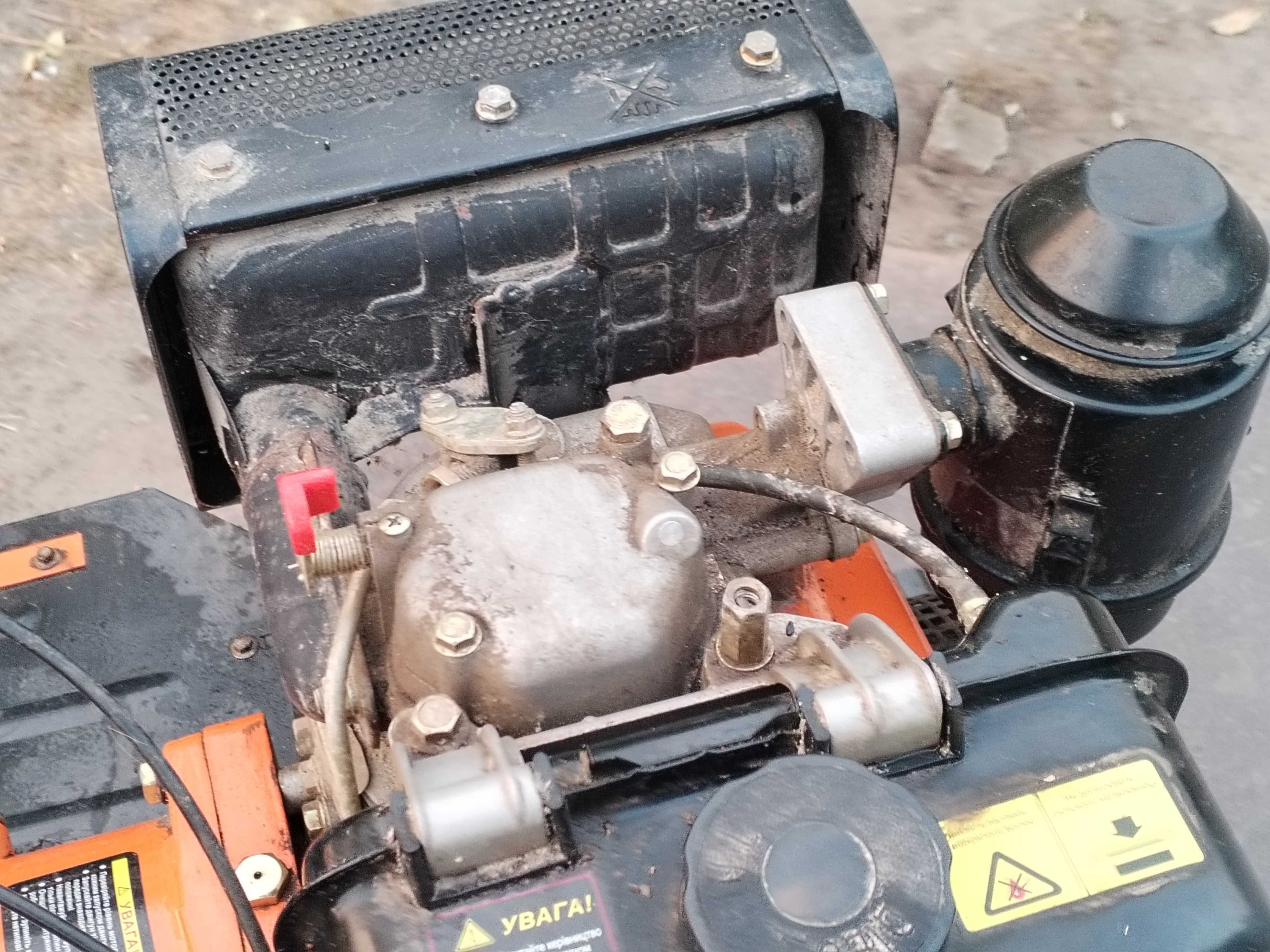 МОТОБЛОК FORTE 1050 дизельный и прицеп