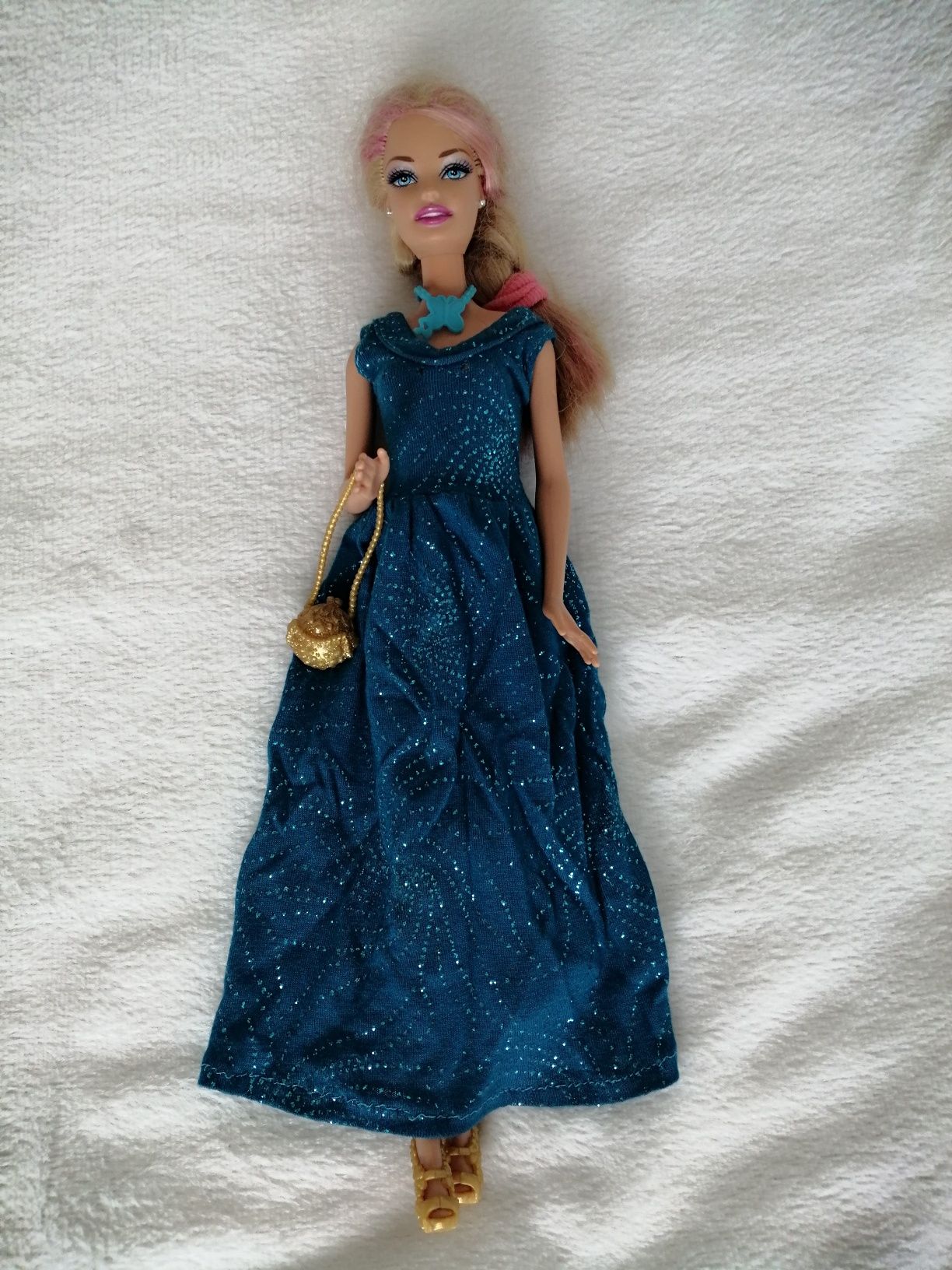 Lalka Barbie suknia wieczorowa + druga sukienka