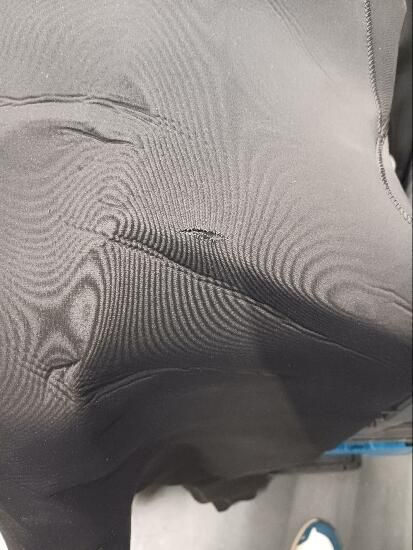 Fato de surf neoprene 4/3 mm Homem - 900 preto