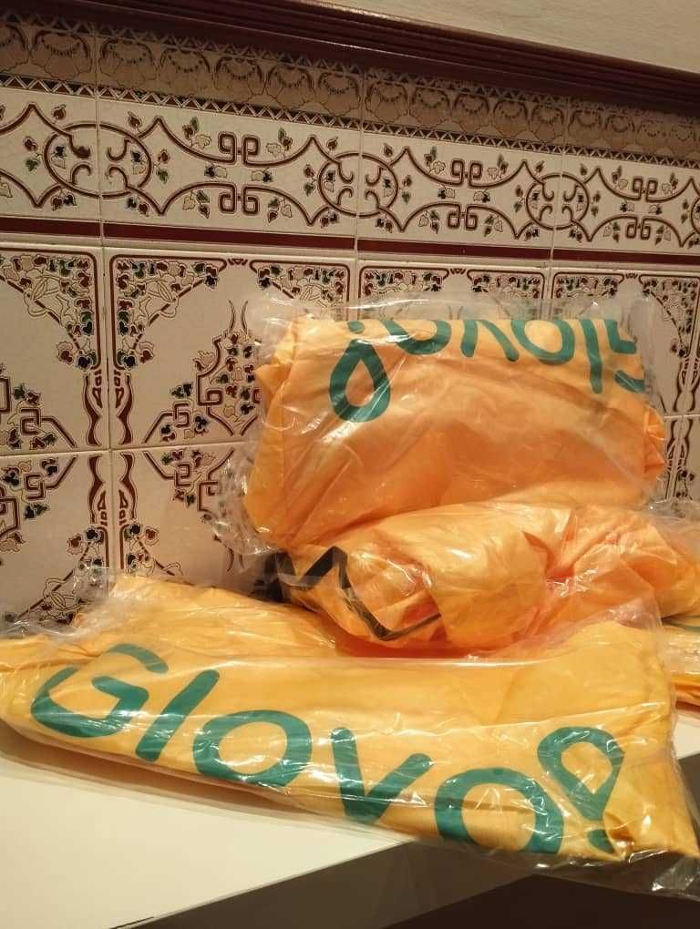 Capa impermeavel Nova mochila GLOVO estafeta