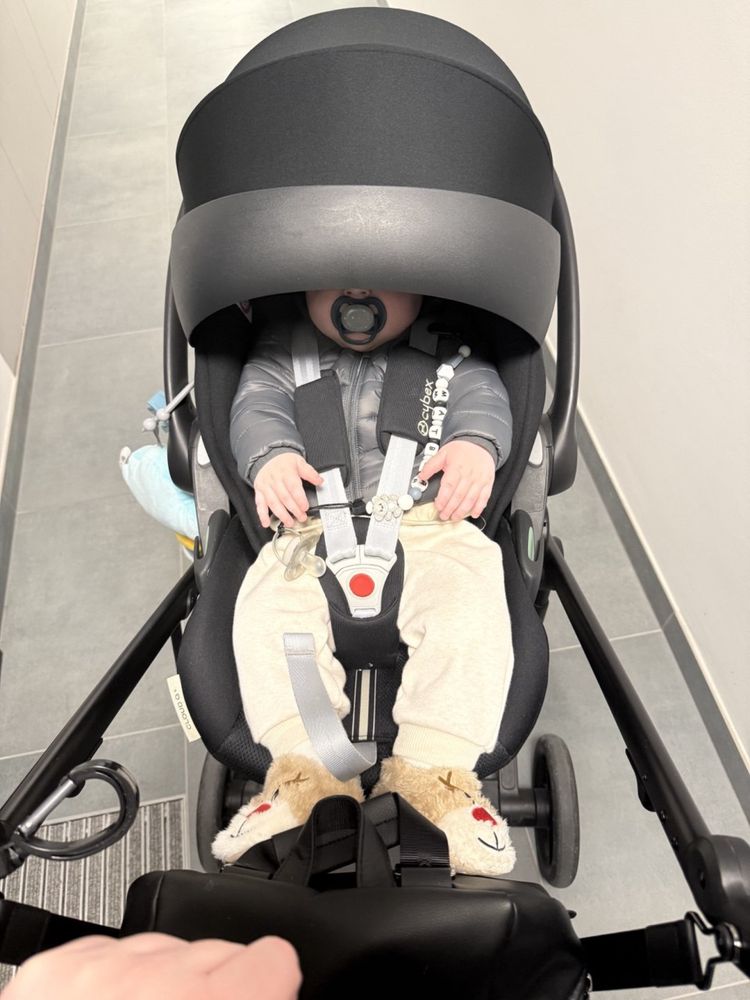 Wózek Anex Eli 2024 (2w1) + cybex Cloud G i-Size z Baza G