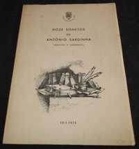 Livro Doze Sonetos de António Sardinha Inéditos e Dispersos 1973