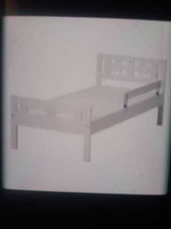 KRITTER

Rama łóżka z dnem z listew, biały70x160 cm