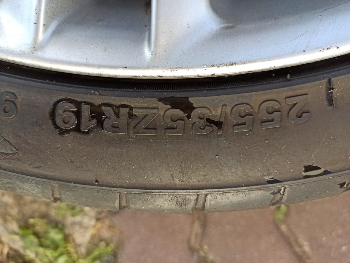 Alufelgi audi A6 C6 A4 a3 5x112 19cali s line 255/35r19 dot 4719 ładne