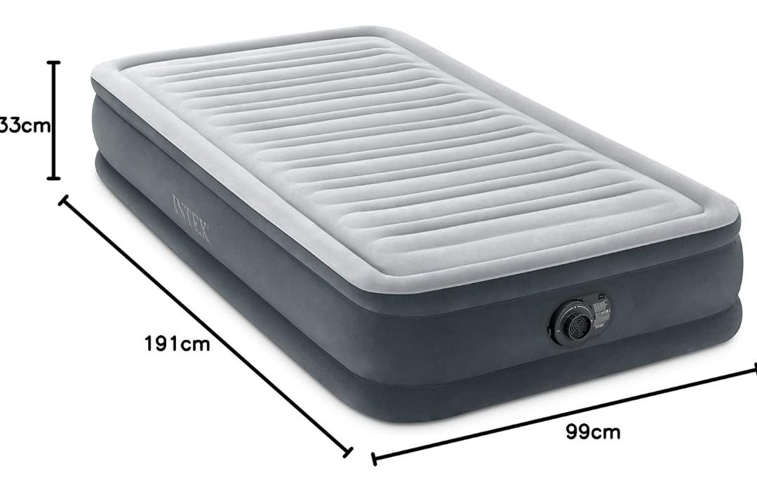 Materac Nadmuchiwany intex 67766nd wbudowaną pompka