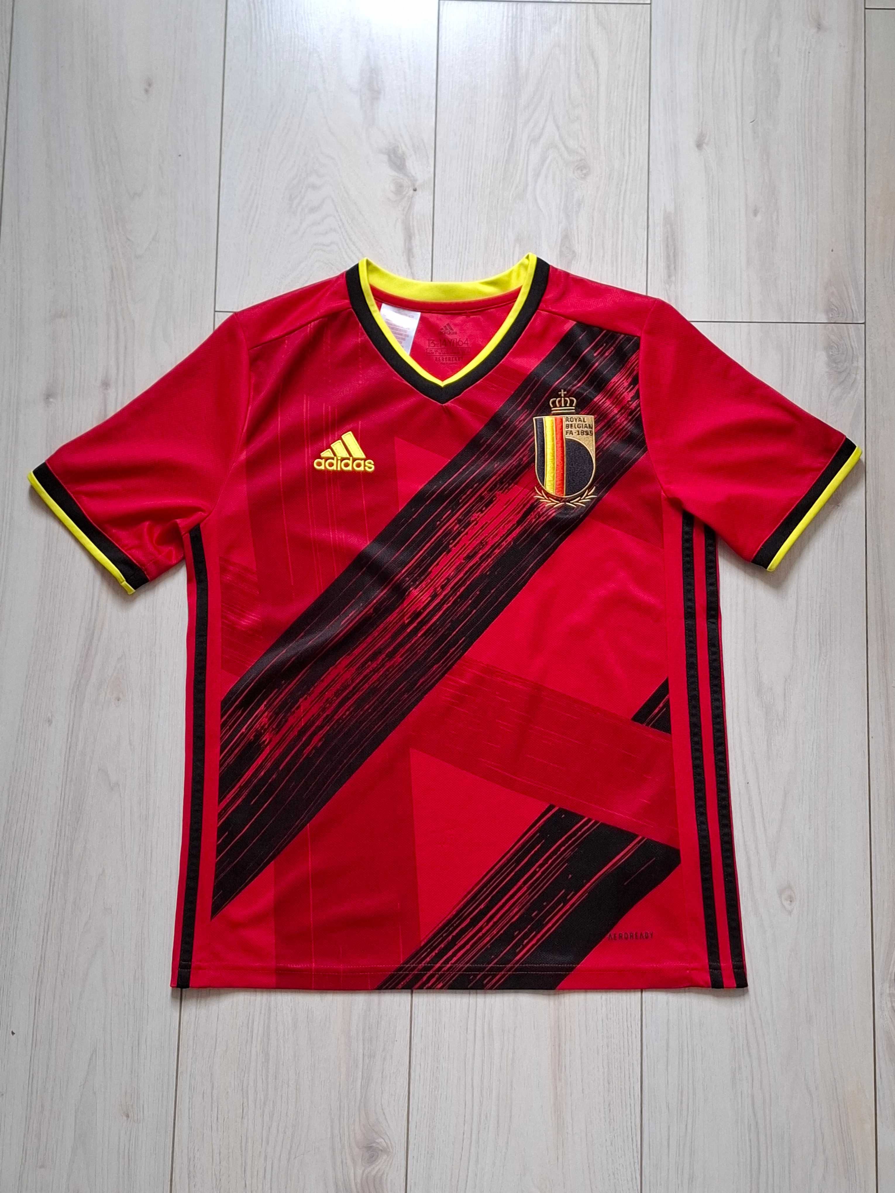 Koszulka piłkarska dziecięca adidas reprezentacji Belgii