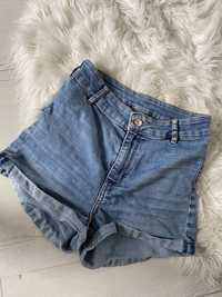 Krótkie spodenki jeansowe H&M