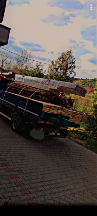 Więźba dachowa podbitka łaty deski szalunkowe krawedziaki kantowki