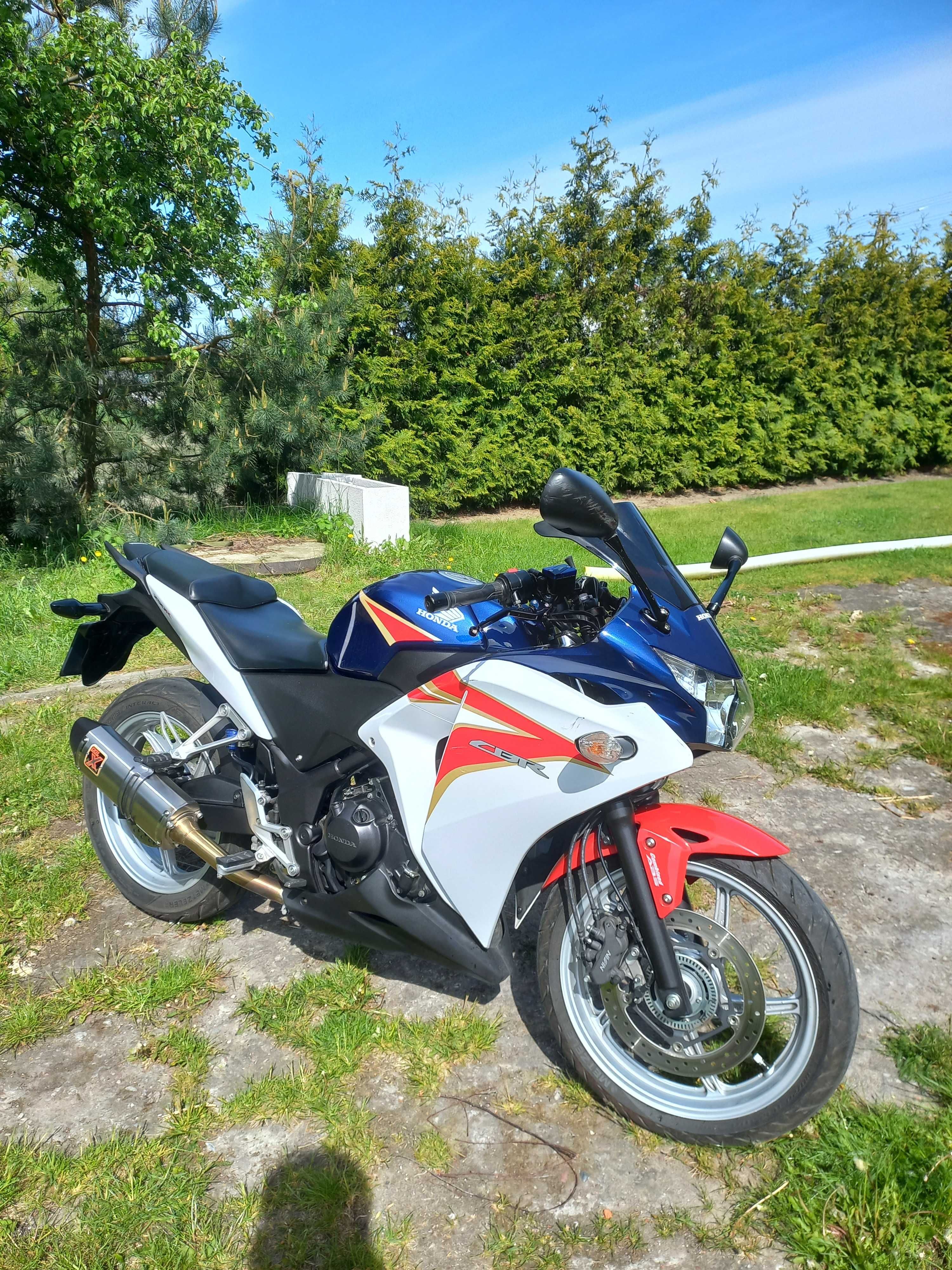 Motocykl Honda CBR 250R Stan Bardzo Dobry A2