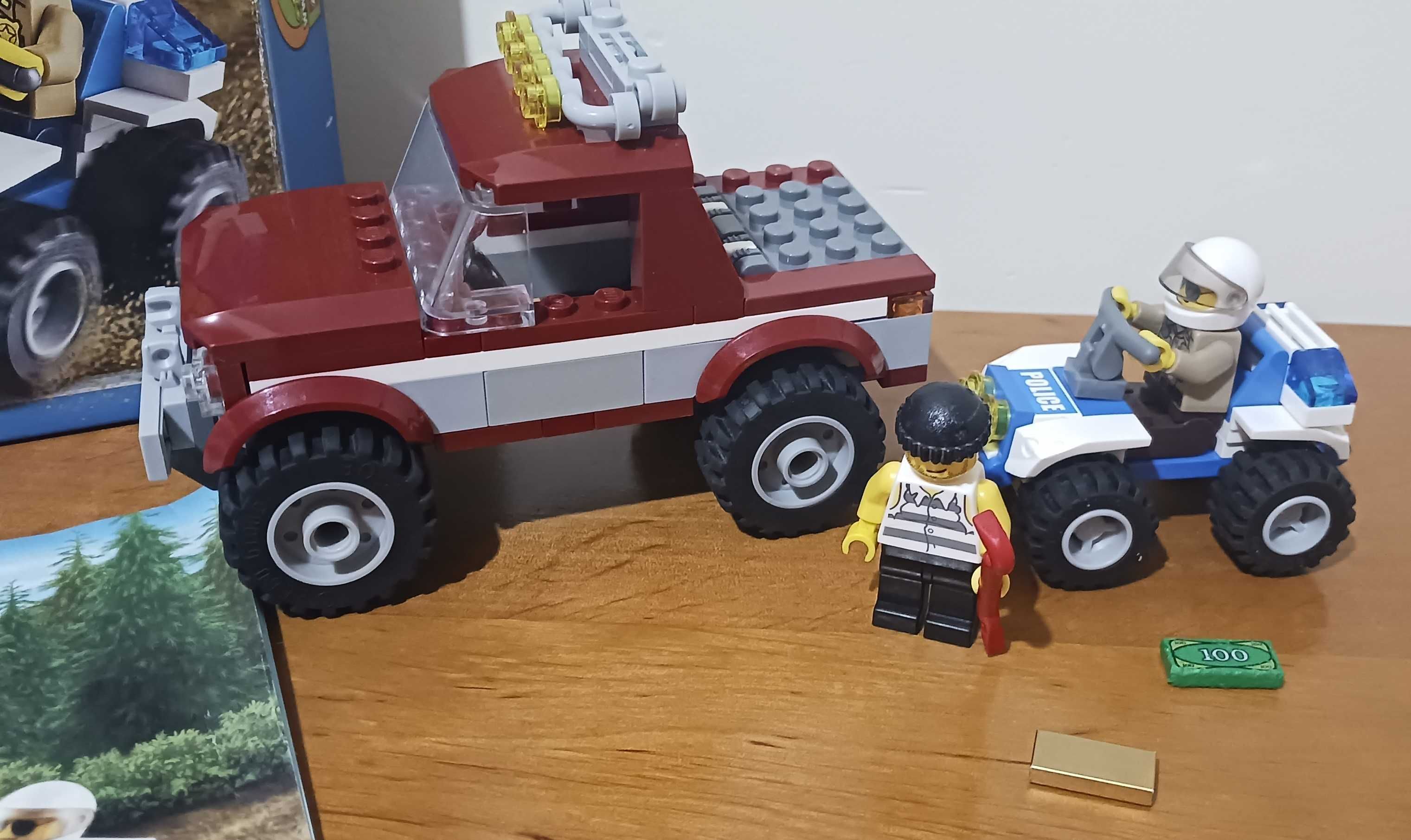 Lego City 4437 Policyjny pościg + pudełko + instrukcja