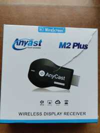 Медіаплеєр AnyCast M2 plus з влаштованим wi-fi модулем