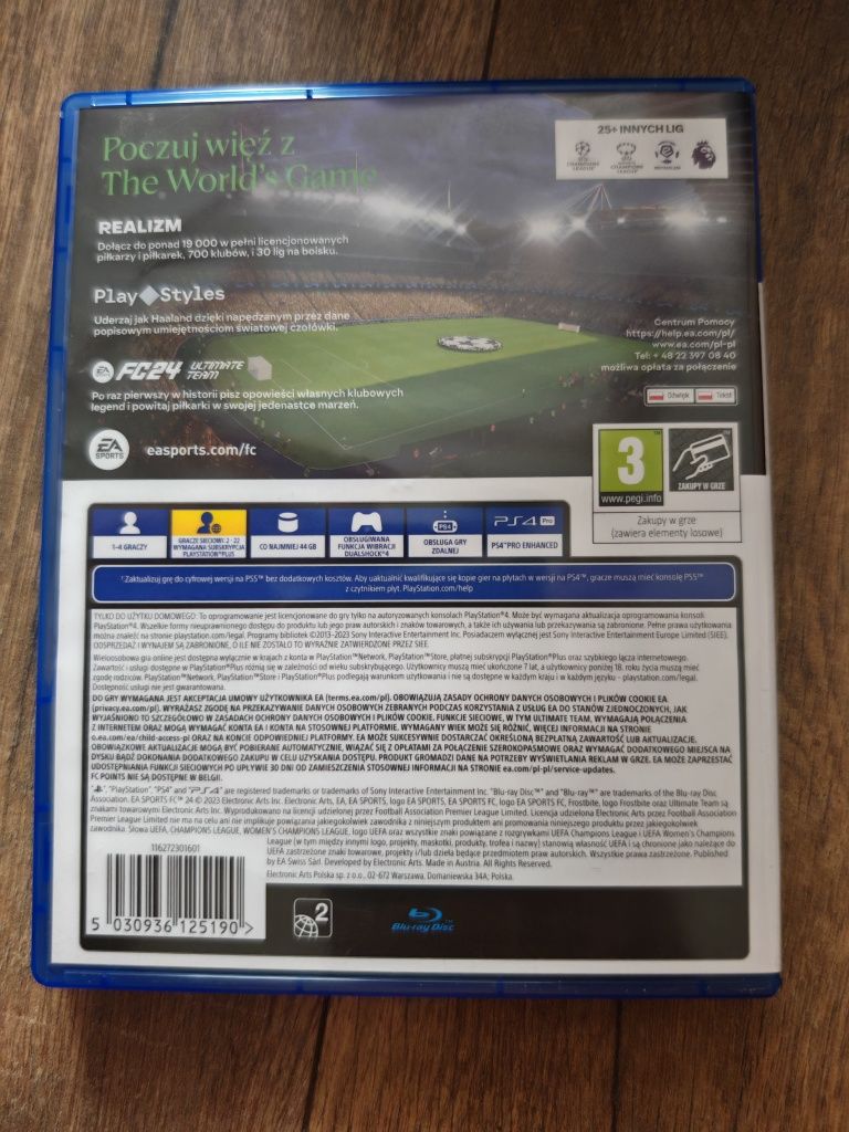 Fc 2024 24 Fifa ps4 PlayStation 4 5