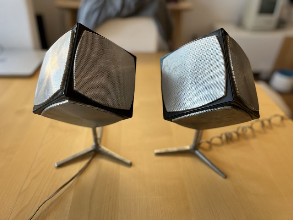 Colunas Vintage HIFI Grundig Space Age 60s!