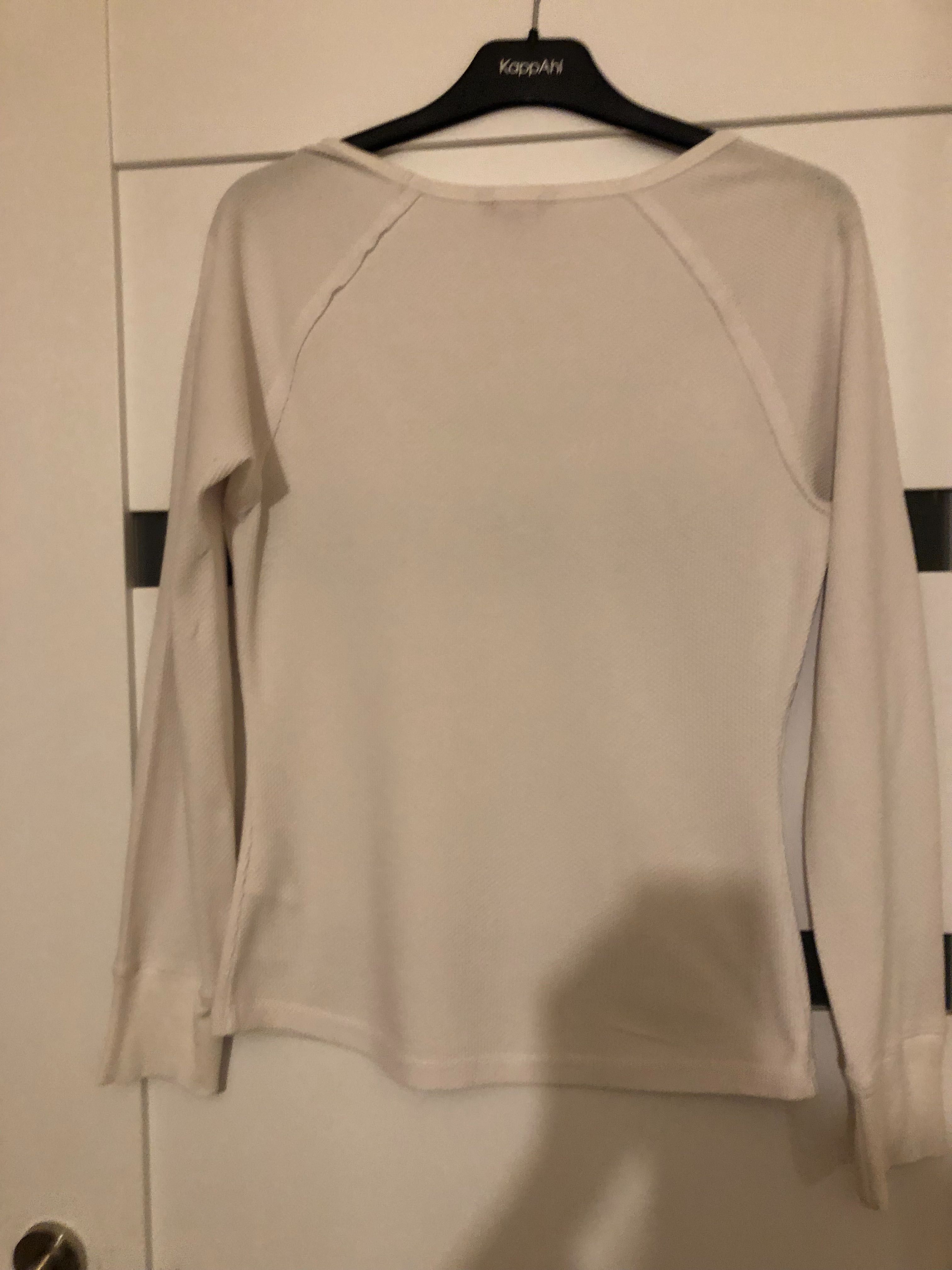 Bluzka biała tshirt Guess