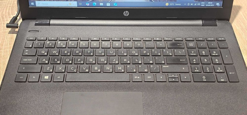 Як новий Ноутбук Hp 15 Intel Celeron N3060 128GB SSD 8 ОЗУ наложка!