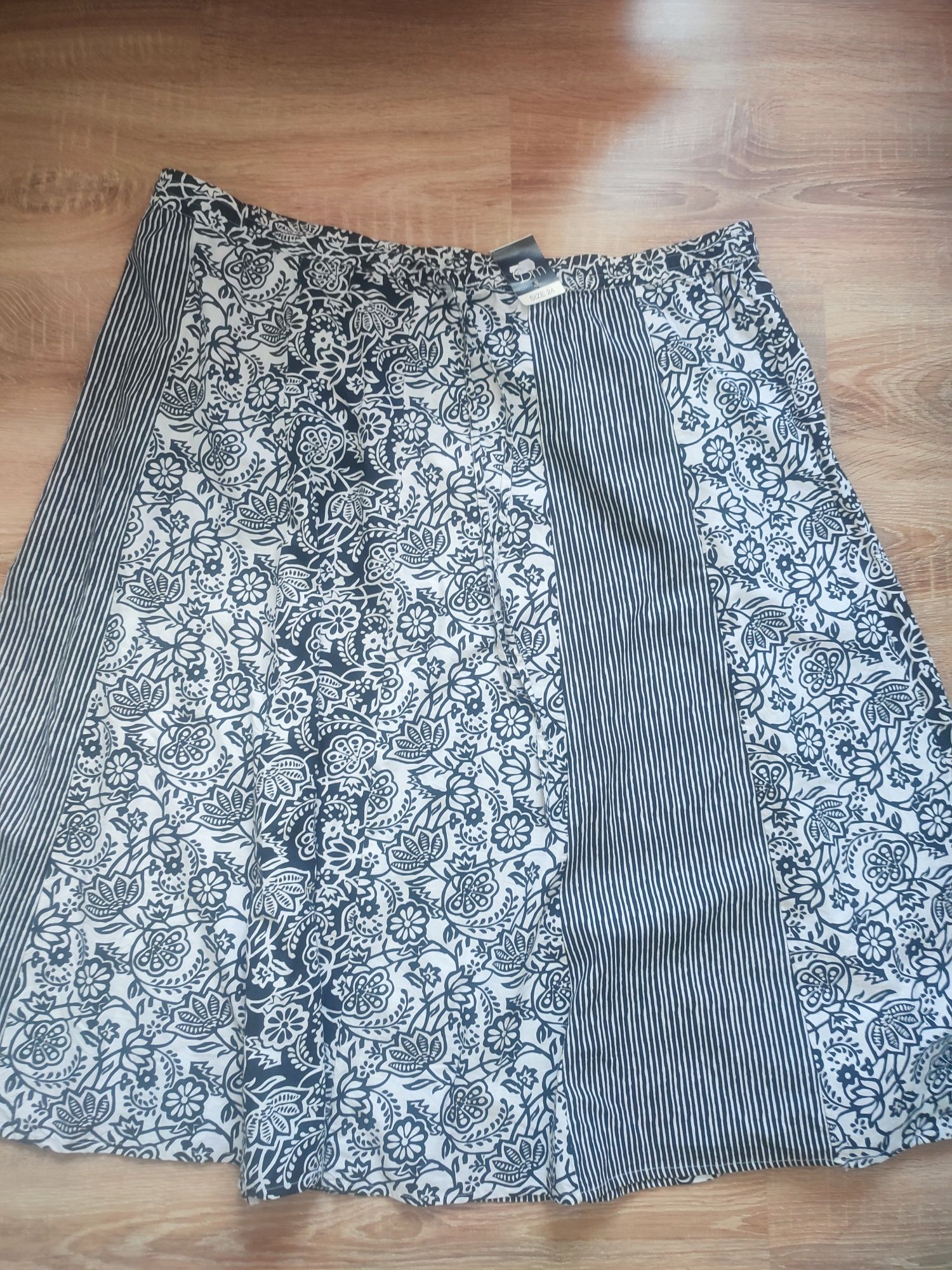 Spódnica z bawełny plus size