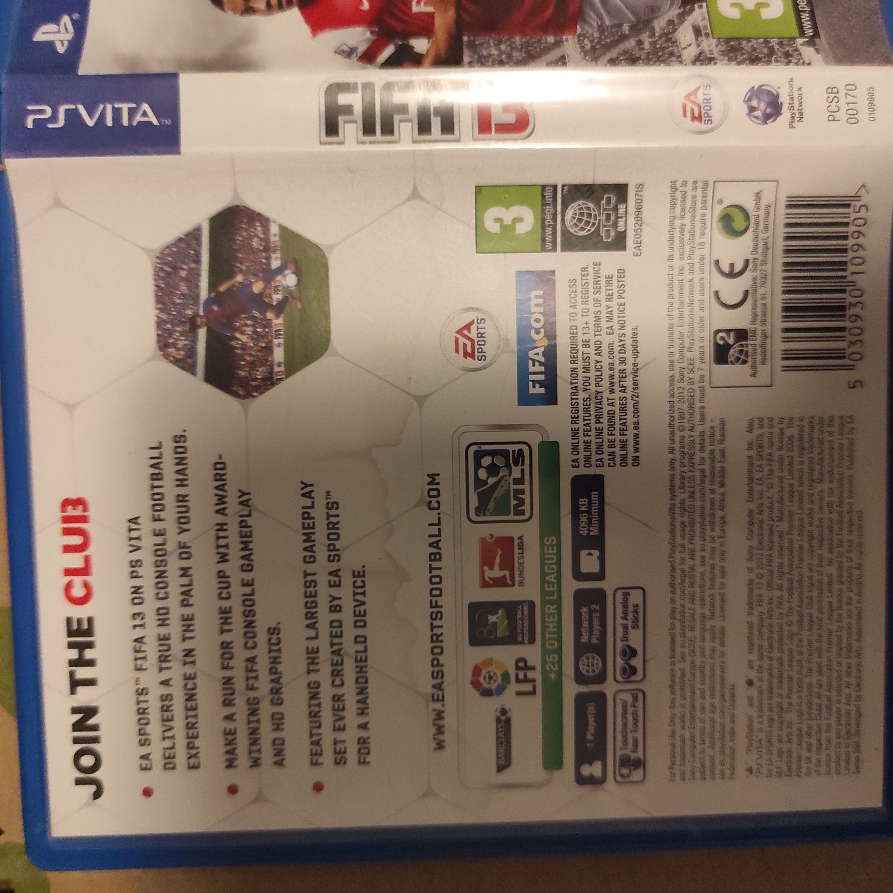 Gra PS Vita FIFA 13