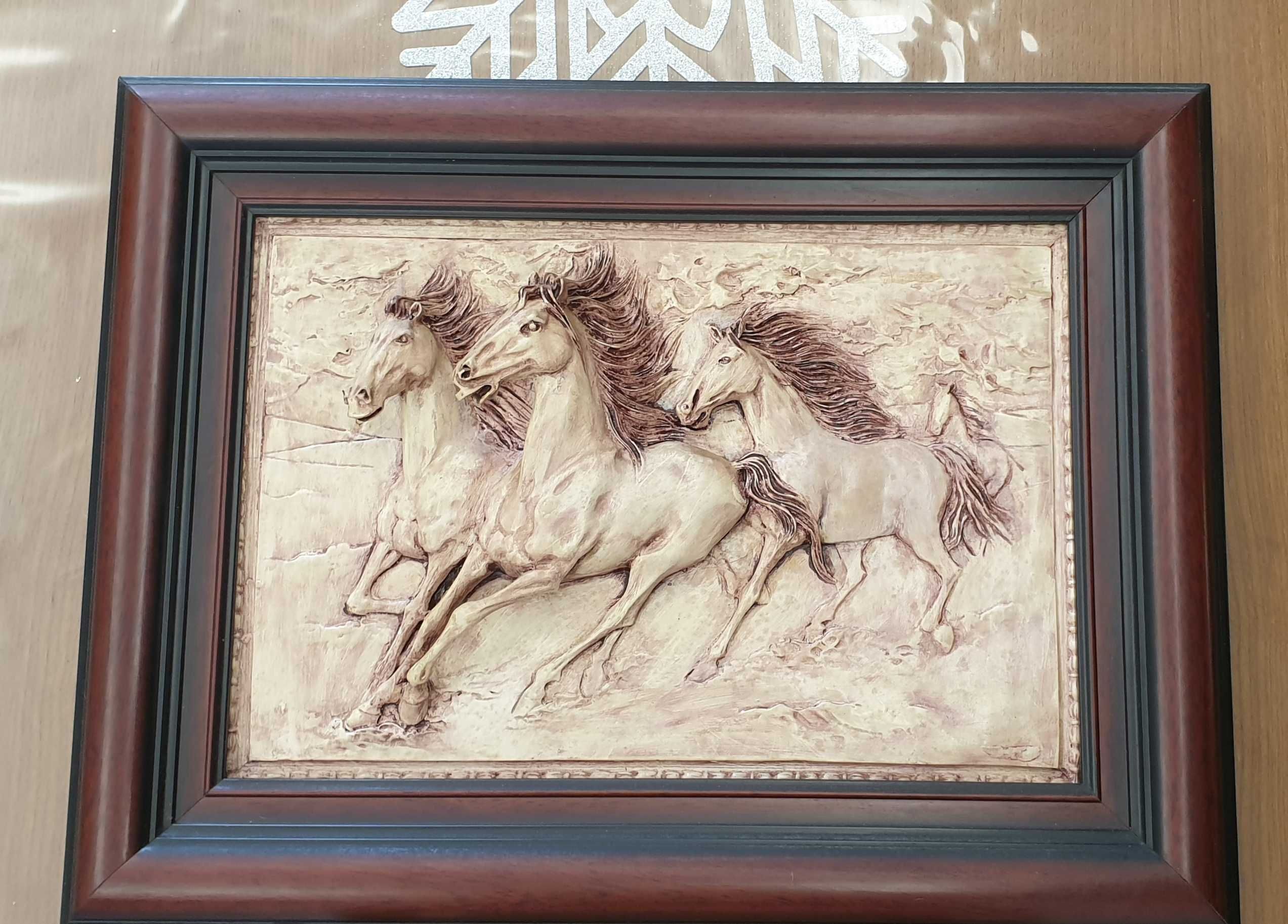 Quadro decorativo - Cavalos