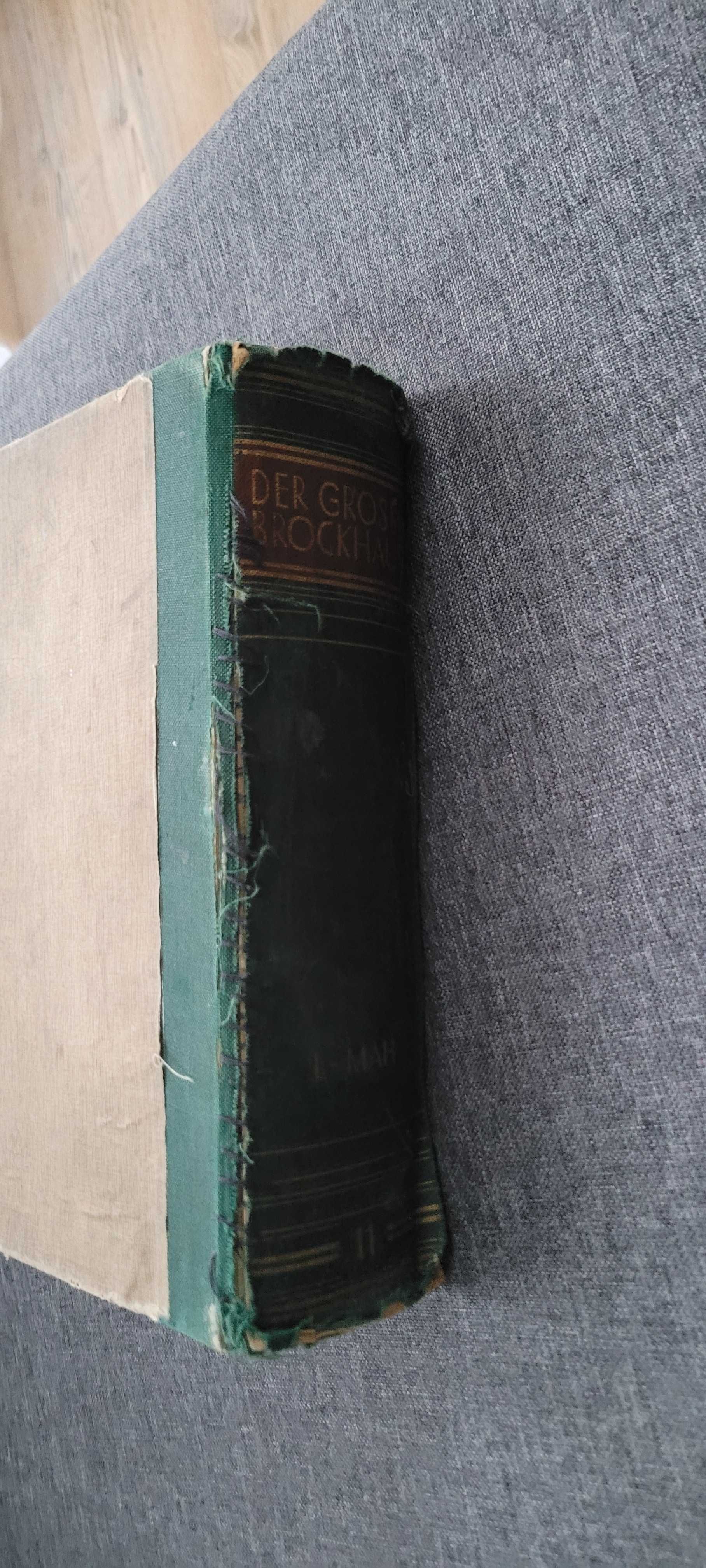 encyklopedia niemiecka 1932 r. Der Grosse Brockhaus Tom 11