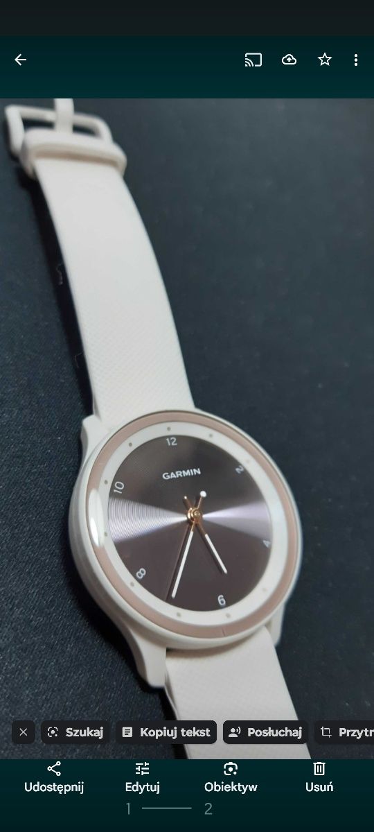 GARMIN Sportowy smartwatch