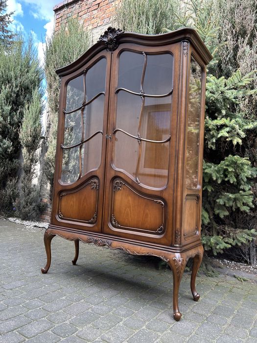 Witryna Ludwikowska Ludwik Warrings Kredens Biblioteka Po Renowacji