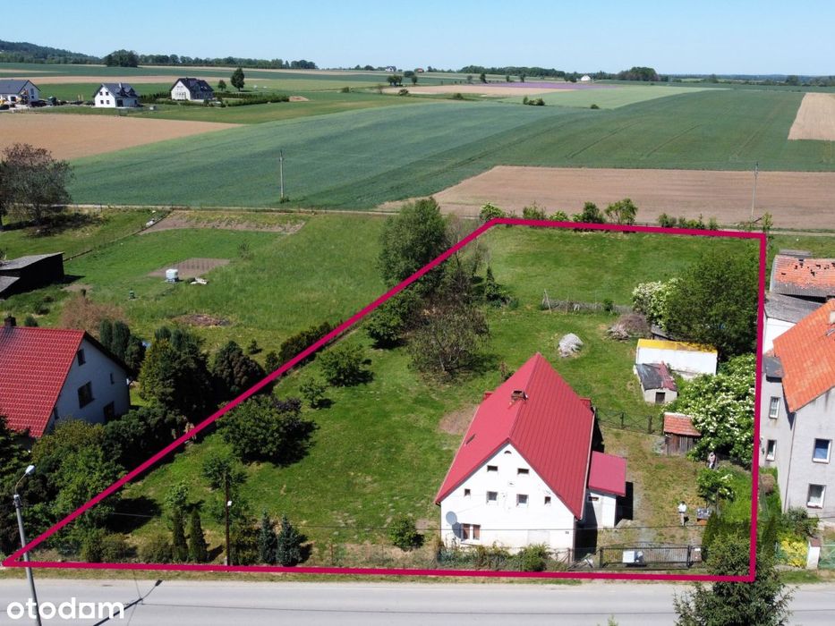 Dom do generalnego remontu z dużą działką