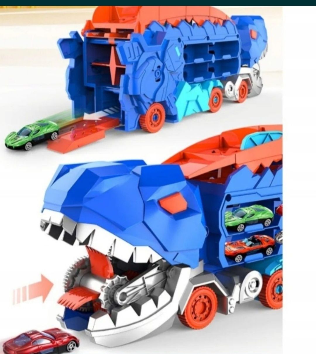 Nowe autko dinozaur t-rex giga zabawa box super okazja