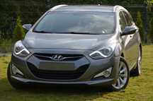 Hyundai i40 1.7crdi 136ps Ledy Skóra Navi Kamera KeyLes el.fotel Grzane 17alu