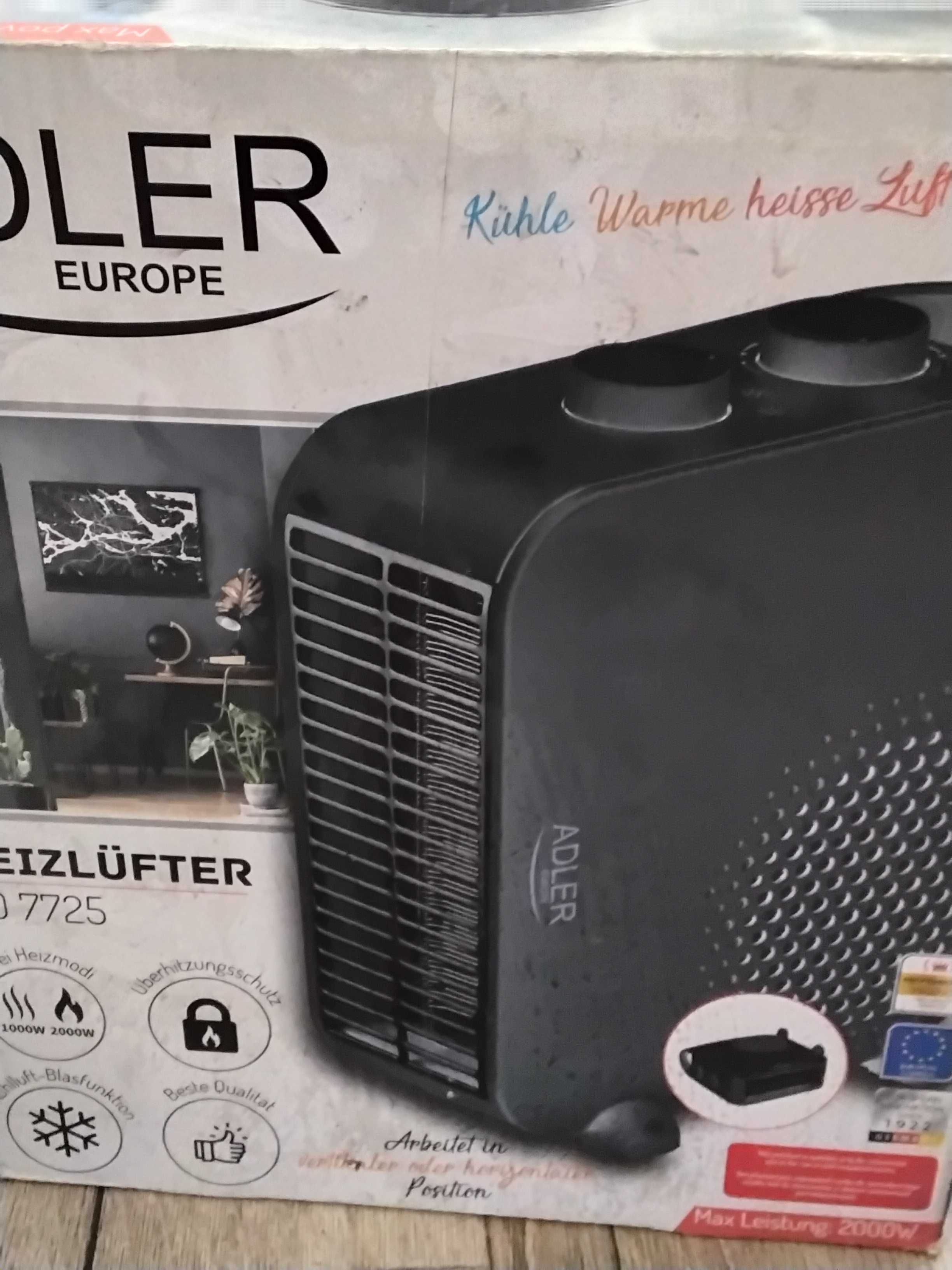 Тепловентилятор Adler AD 7725 Польша