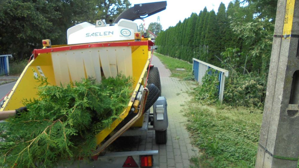 rebak rozdrabniacz do galezi spalinowy saelen jaguar 45 ds kubota 2017