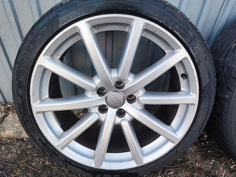 Felgi Aluminiowe 20'' z Oponami Audi A6 A8 Q5