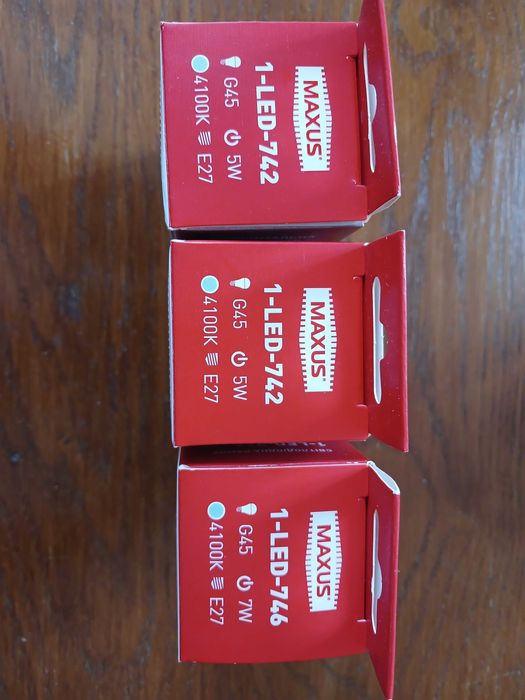 Лампочки maxus 5w 7w