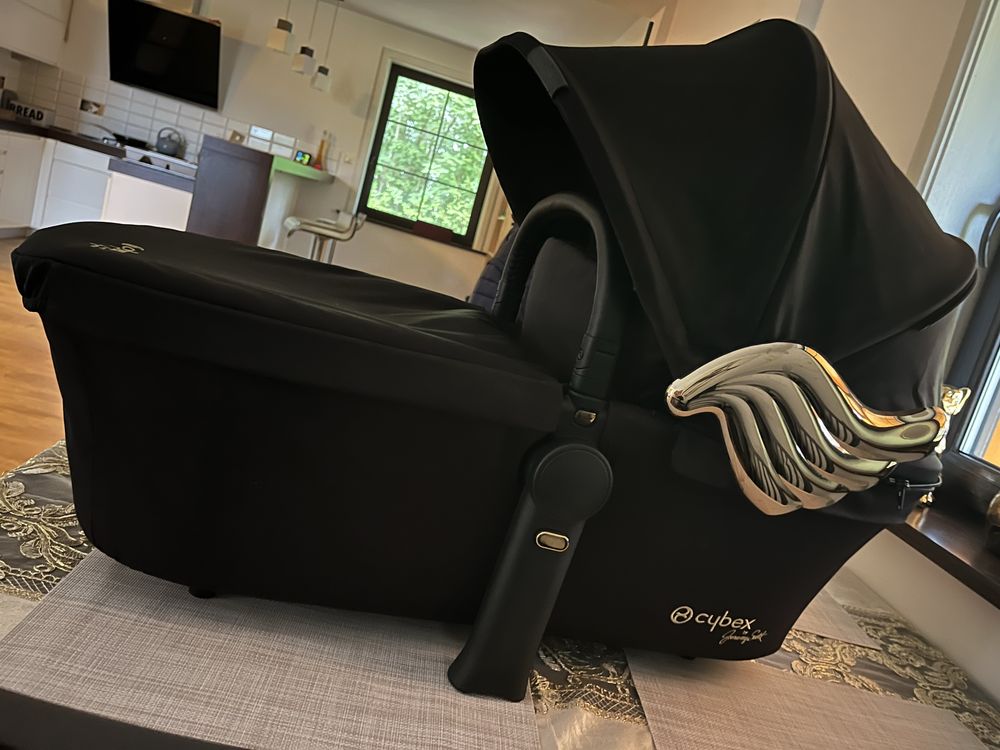 Cybex Priam By jeremy scott złote skrzydla pełny zestaw