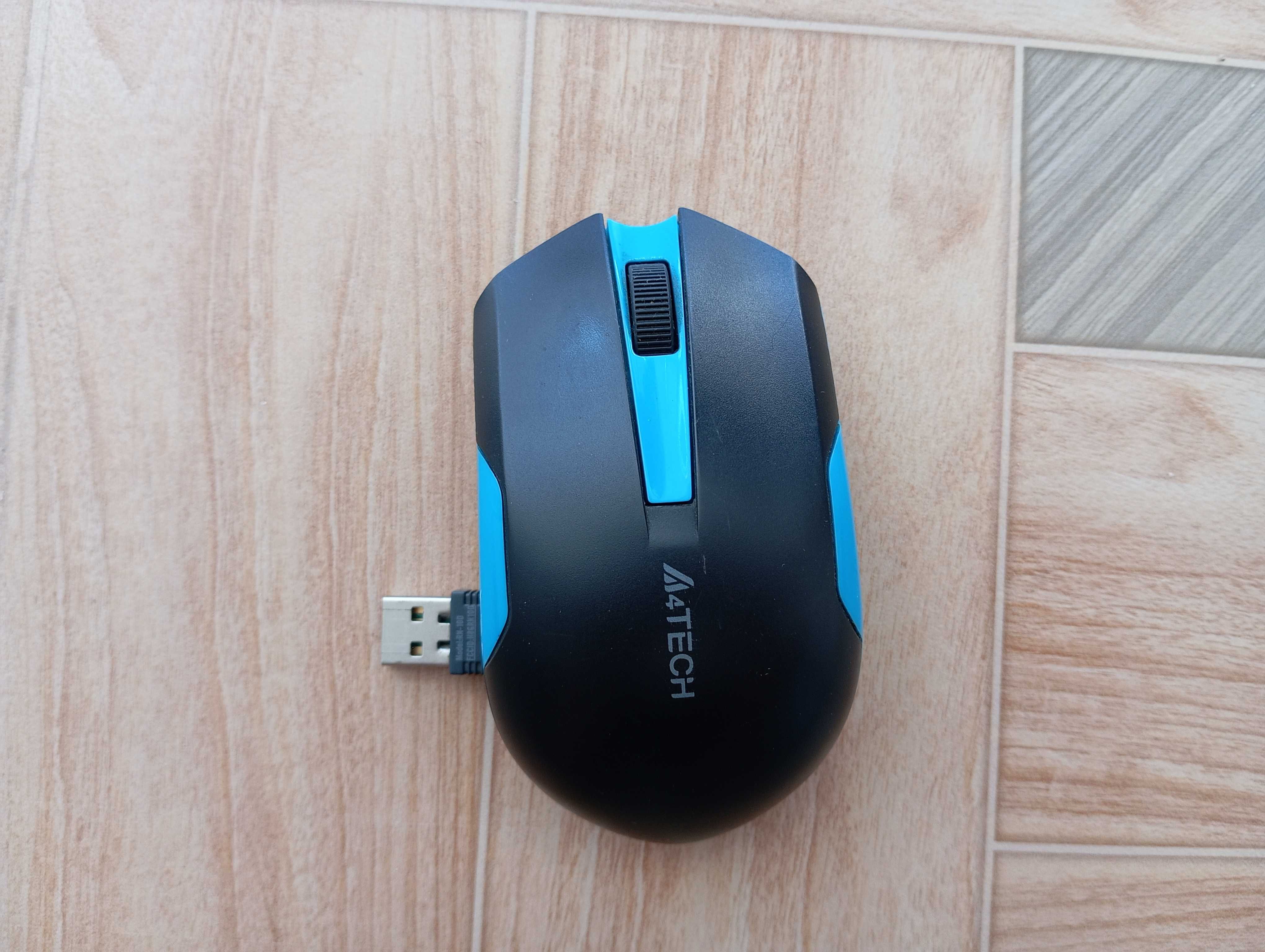 Миша A4 Tech G3-200N Wireless BlackBlue