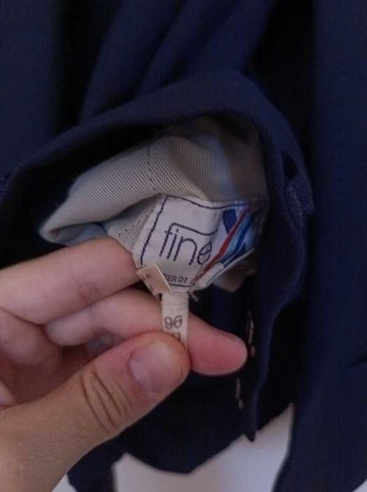 0 0 1 2 Fato - Navy Blue [ M - S]