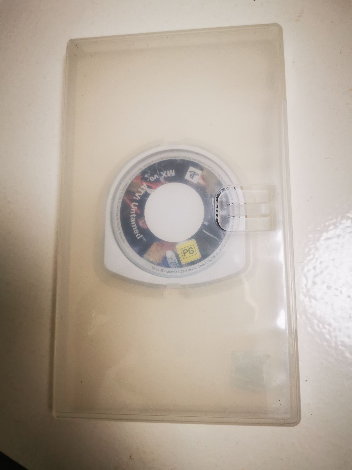 Jogo PSP MX vs ATV Untamed Sem Capa