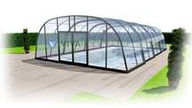 Zadaszenie basenowe wysokie Smart XL 10,00 X 4,05 X 2,15 | Vivapool