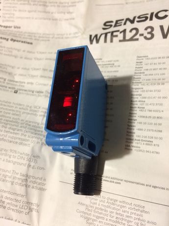 Sick wtf12-3p2431 оптический датчик
