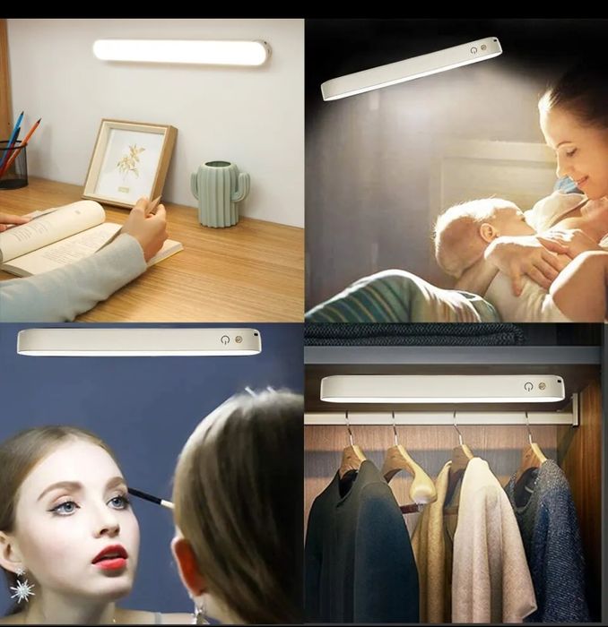 Светильник LED USB мощный аккумулятор сенсор