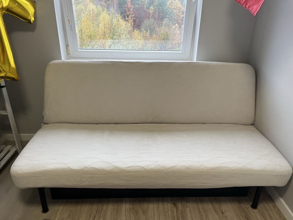 IKEA Nyhamn rama sofy, materac, skrzynia i pokrowiec