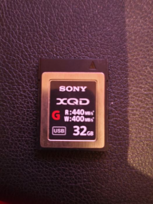 Xqd card 32 gigas