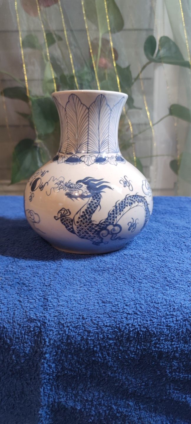 Wazon Qinghua porcelana chińska