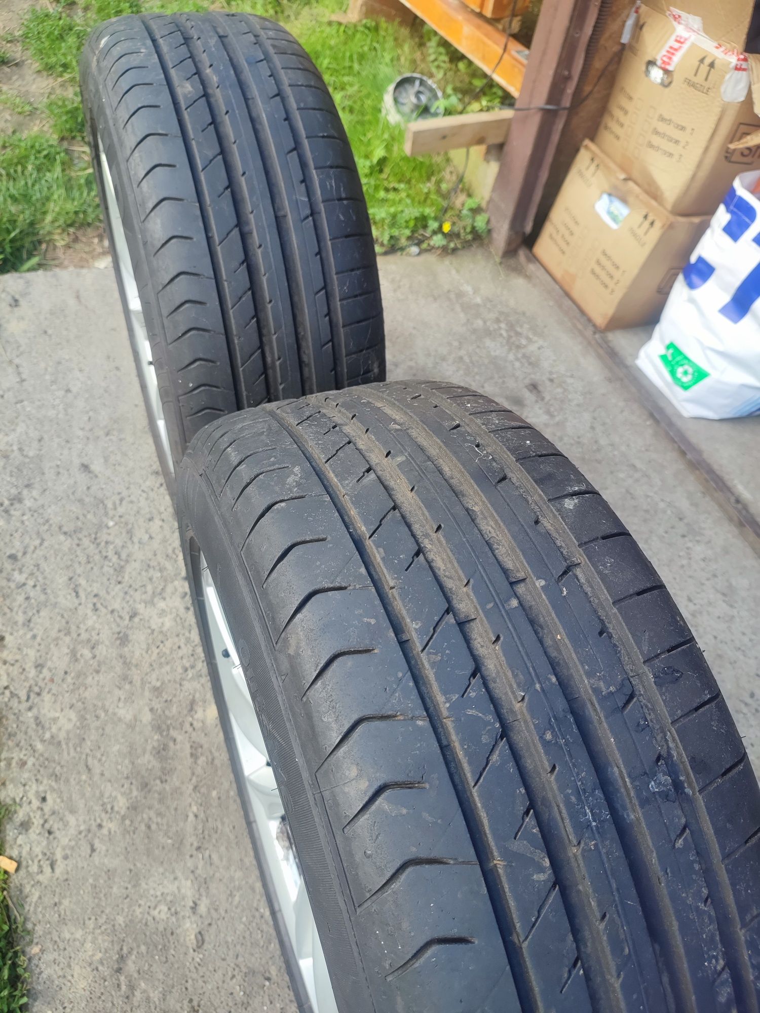 4 x opony 225/55R17 FULDA SPORTCONTROL 2 z felgami 17