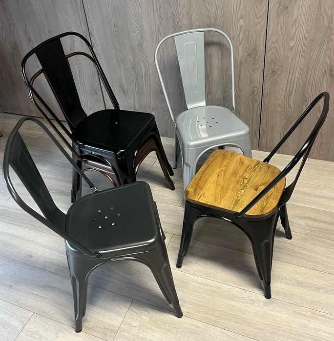 Krzesło metalowe odporne na deszcz TOLIX