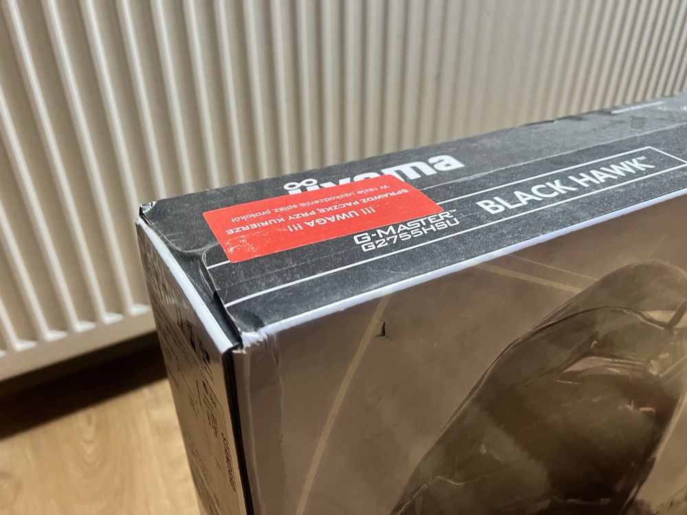 Nowy monitor 27” iiyama g-master 100Hz