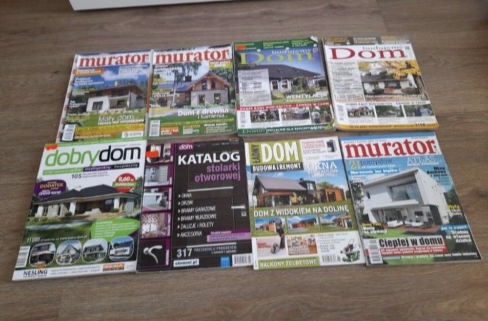 Gazety budowlane, Murator, Budujemy Dom