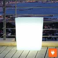 floreiras led decoração